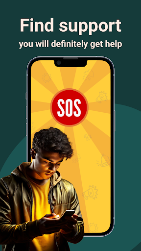 Android application SOS help screenshort