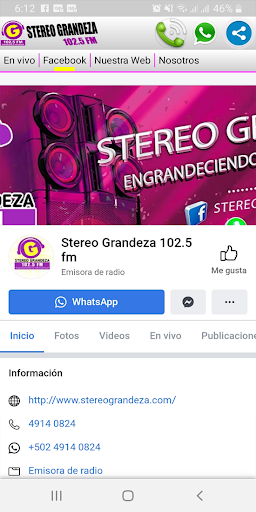 Stereo Grandeza Screen 2