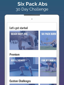 Screenshot 6 Six Pack in 30 Days - Abs Work android