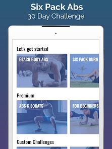 Captura de Pantalla 6 Six Pack in 30 Days - Abs Work android