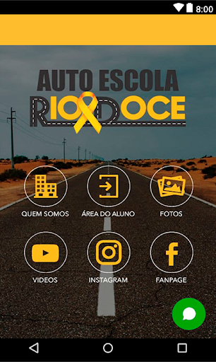 Android application CFC Rio Doce Linhares screenshort