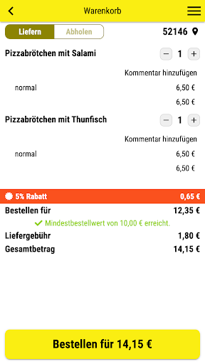 Berlin Grill & Pizza Screen 2