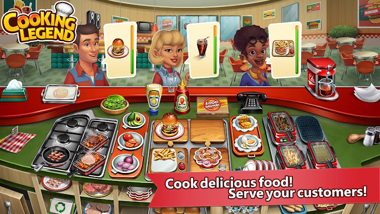 Cooking Legend Fun Restaurant - 1.1.6 - (Android)