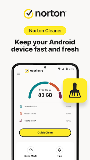 Screenshot of Norton Cleaner – Junk removal
