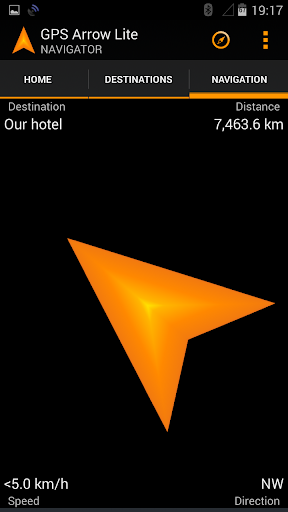 GPS Arrow Navigator LITE Screenshot 4 - AppWisp.com