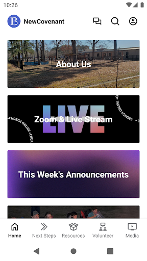 Android application New Covenant Church VA screenshort