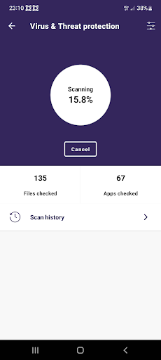 Screenshot of Kinetic Secure