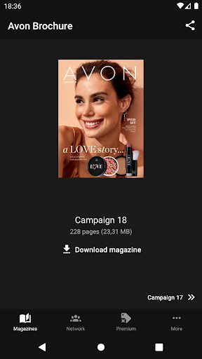 Avon Brochure - Catalog screenshot
