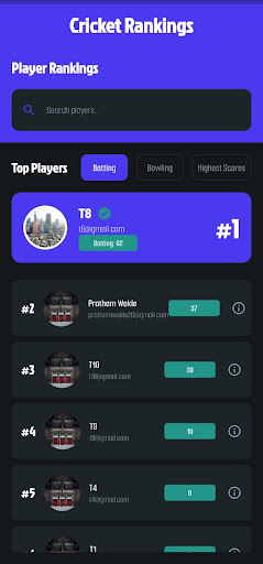 StatX Cricket Scoring App