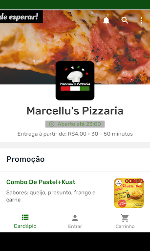 Android application Marcellu'S Pizzaria screenshort