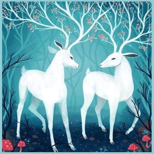 Fantasy Deer Wallpaper Windowsでダウンロード