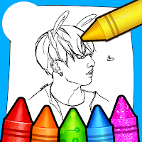 K-pop Coloring game bts