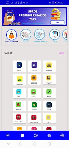 PreUny - Examen de admision Screen 2