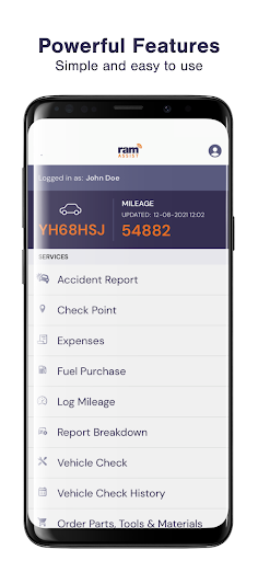Android application RAM Assist screenshort