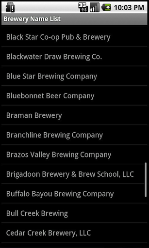Texas Brewery Finder: Phones Screen 3