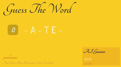 Wordbrow Screen 3