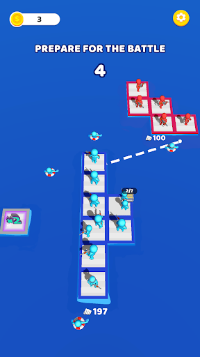 Android application Stickman Island screenshort