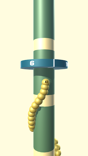 Android application Snake Roller 3D- Climb & Blast screenshort