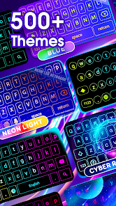 Neon LED Keyboard: RGB & Emoji screenshots 2