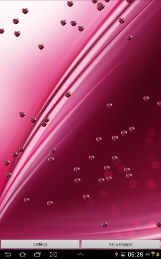 Android application Valentine's Day screenshort