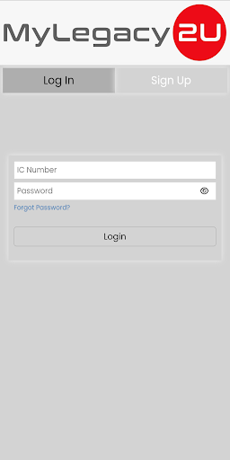 Android application MyLegacy2u screenshort
