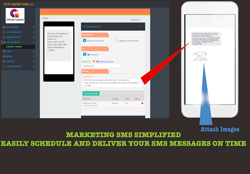 SMS Marketing App Screen 3