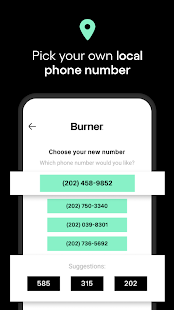 Burner: 2nd Phone Number Line Capture d'écran