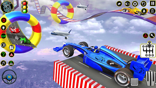 Car Stunt Ramp: Car Games