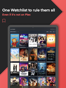 Plex: دفق الأفلام ولقطة شاشة التلفزيون