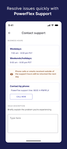 Screenshot of PowerFlex
