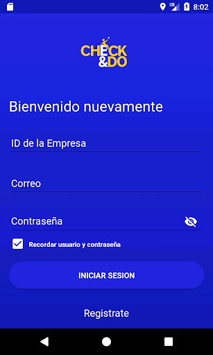 Android application ChecknDo screenshort