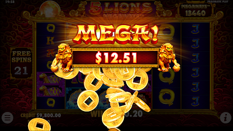 5 Lions Megaways Slot Casino