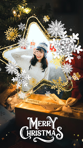 Android application Christmas Photo Editor screenshort