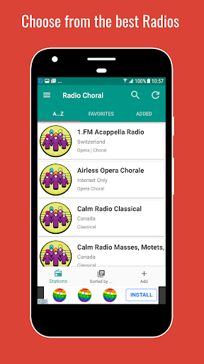 Radio Choral Music Screen 2