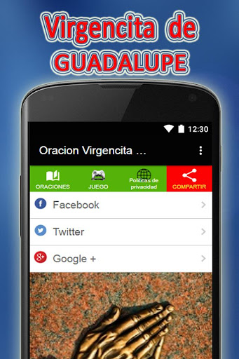Oracion Virgencita d Guadalupe Screen 3