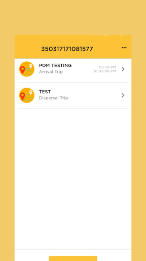 Android application NeoTrack - Driver App screenshort
