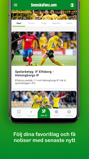SvenskaFans Screen 3