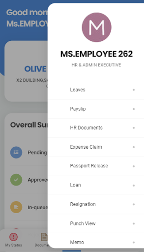 OLIVE ESS Screen 2