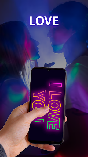 Android application LED Scroll Editor screenshort