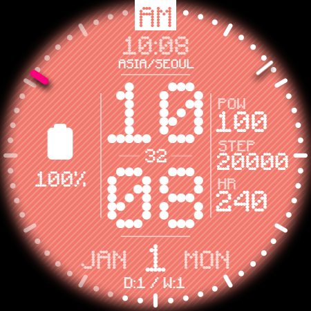 IWF AL2 watchface screenshot 28