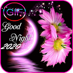 Cover Image of Baixar Good Night Pictures 2020 GIF  APK