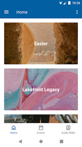 Android application First Baptist Venice screenshort