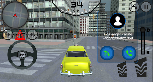 Taxi Driving Game & Car Game  screenshots 1