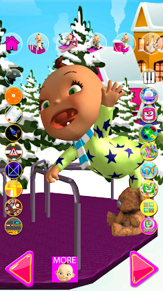 Talking Babsy Baby Xmas Games - Screenshot 3