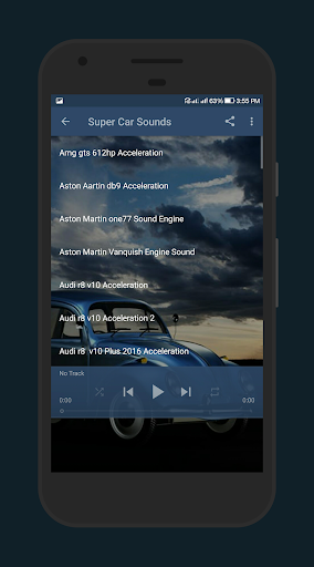 Super Car Sounds Screen 2