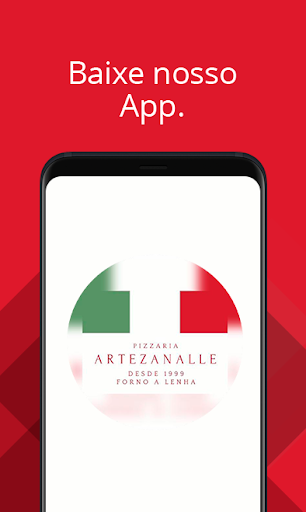 Android application Pizzaria Artezanalle screenshort