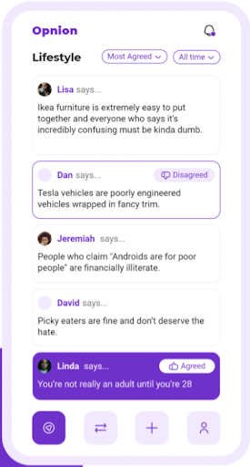 Opinion Screen 2
