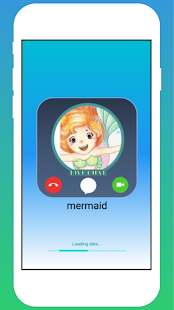 Call From Mermaid Princes - callprank and fakechat 1.0 APK screenshots 1
