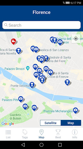 Florence City Travel Guide Screen 2