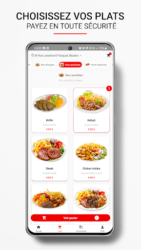 Android application Ô Nan&Grill screenshort